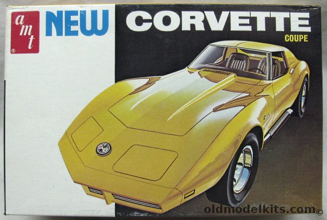 AMT 1/25 Chevrolet 1974 Corvette Stingray Coupe, T367 plastic model kit